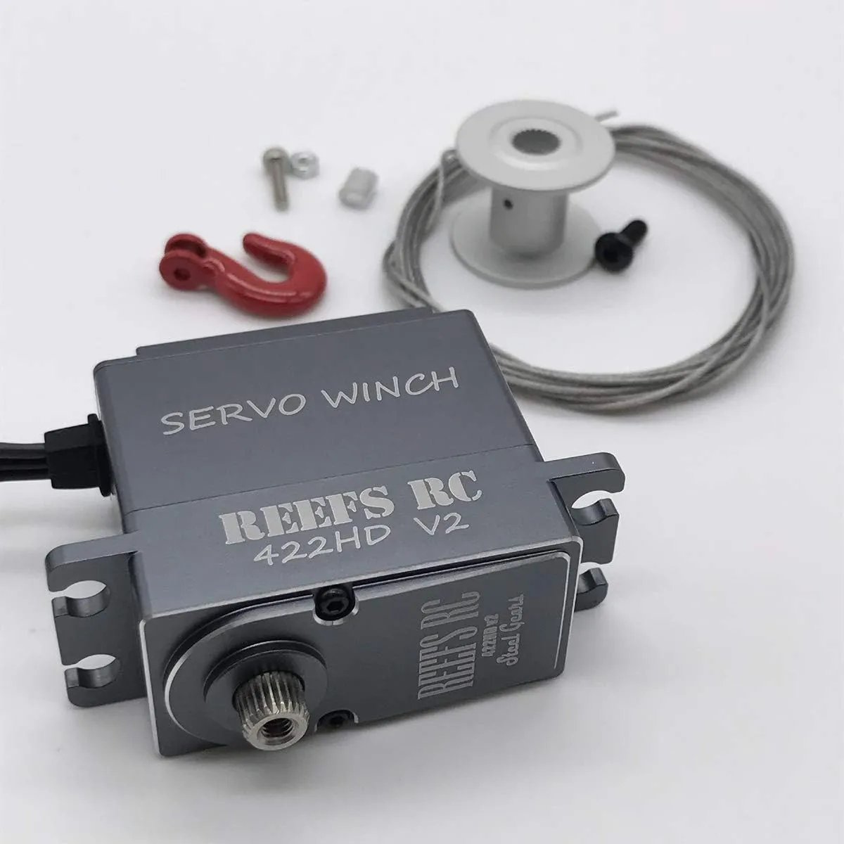 REEFS RC 422HDv2 Servo Winch w/Built in Controller SEHREEFS43 Servo Accessories
