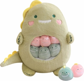 REFAHB Dinosaur Stuffed Plush Toy, Cute Bag of Animal Plush Pillow