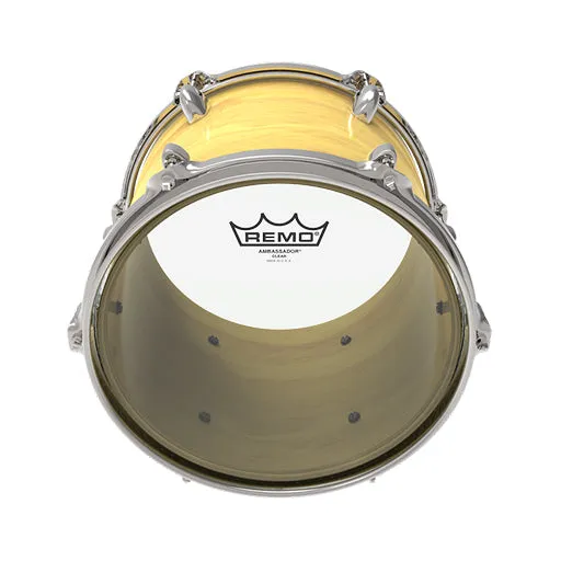 Remo BA-0318-00 18inch Ambassador Clear Drum Head