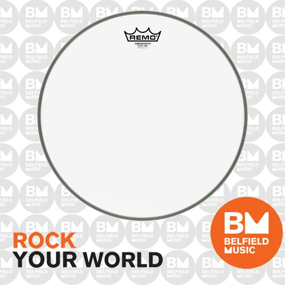 Remo SA-0110-00 Ambassador Snare Drum Head Skin 10 Inch Hazy 10"