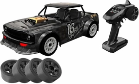 Remote Control High Speed Car, 1/16 30km/h Fast RC Compatible with Drift, 2.4GHz ESP Drifting Car with Steering Control 4WD Fast Hobby Grade Rally Racing Truck for Adults and Kids