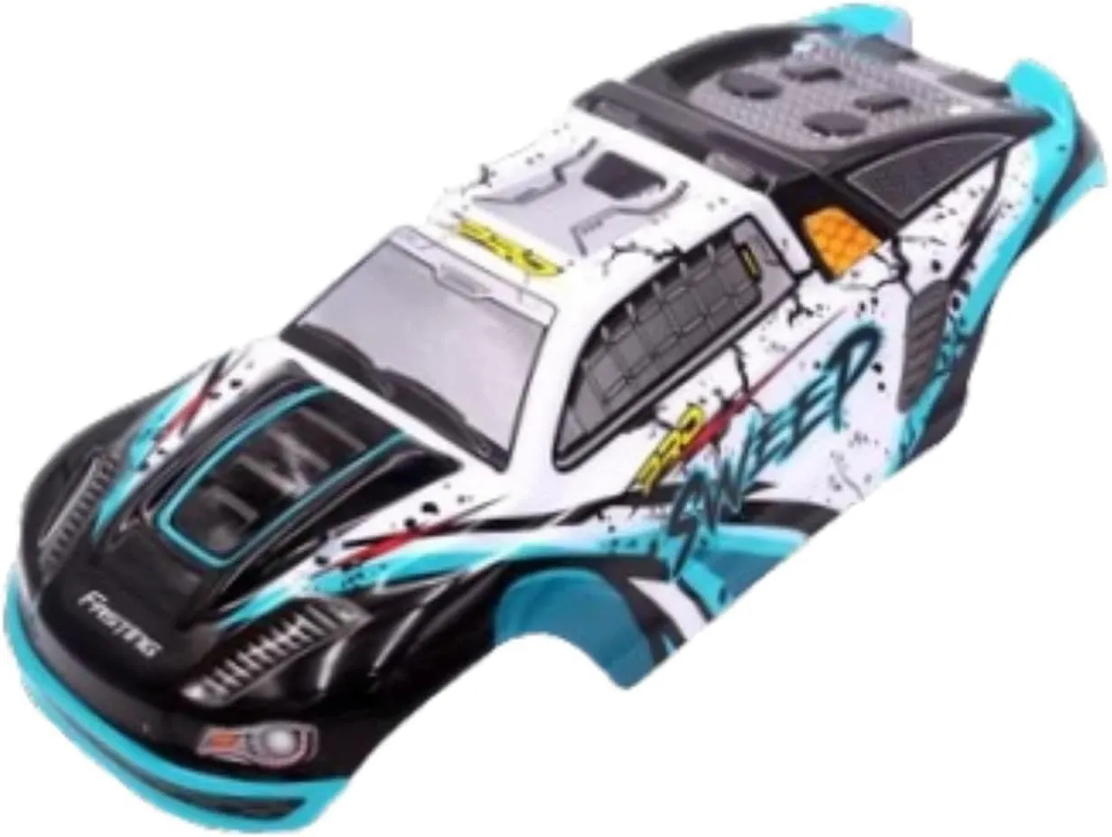 Replacement Body Shell for 1:16 RC Trucks Models 16101 16102, Green