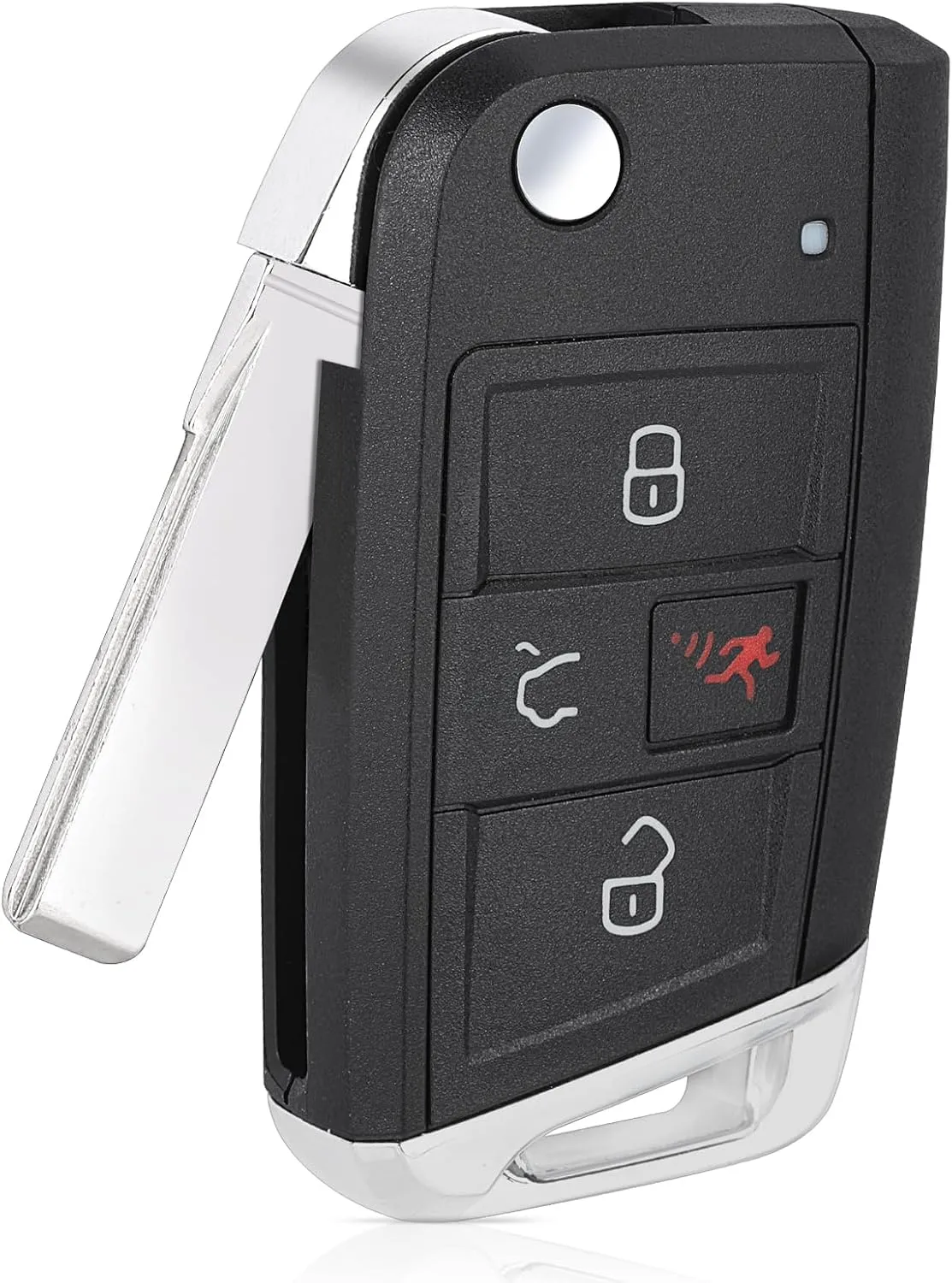 Replacement Smart Remote Car Key Fob for Volkswagen GTI Golf 2015-2019 NBGFS12A01 5G0959752BD 315MHz MQB48 Chip 4 Buttons