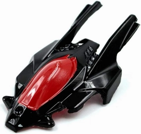 Replacement Part For 1PC Thunder S Car Cowl Painted Car Shell/Cover Spare Parts For Mini 4WD Racing Car Model - (Color: Black Red)