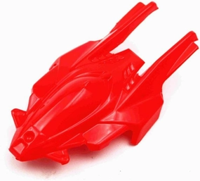Replacement Part For 1PC Thunder S Car Cowl Painted Car Shell/Cover Spare Parts For Mini 4WD Racing Car Model - (Color: Red)