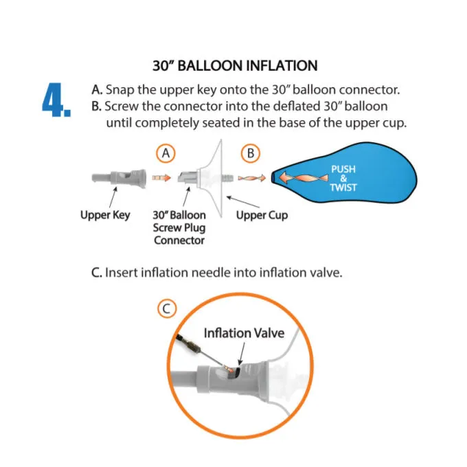 Reusable Balloon Tower Kit - 9 Foot Tall