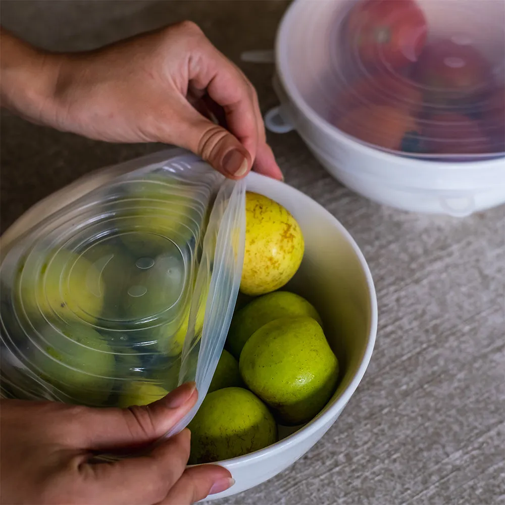 Reusable Silicone Stretch Lids (Set of 6)