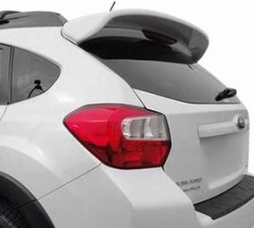 Roof Spoiler Compatible With 2012-2016 Subaru Impreza Hatchback Factory Style Painted Color K1X Crystal White Pearl