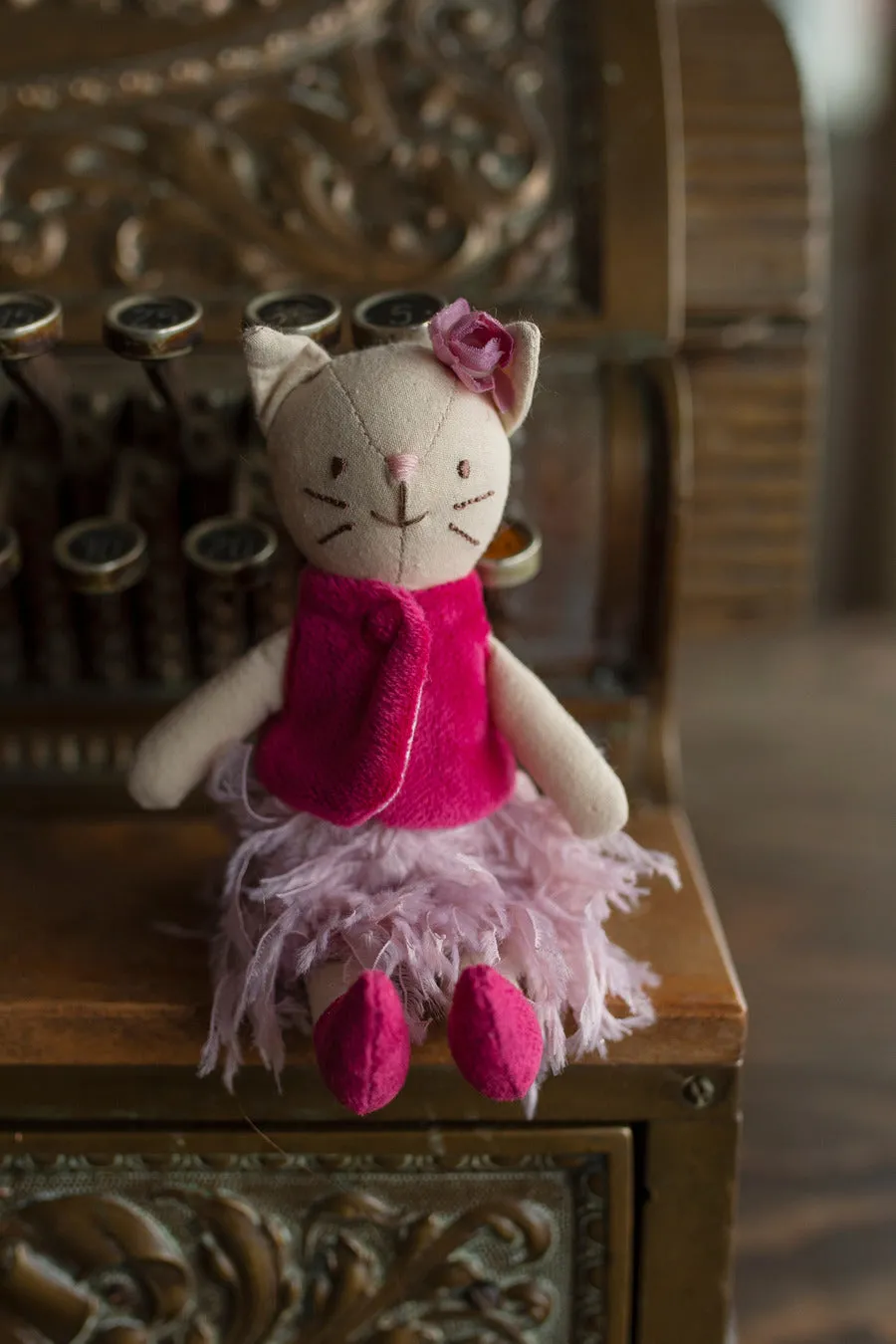 Rosie the Kitten Mini Doll, 6.5"