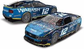 Ryan Blaney Elite 2024 Pocono Race Win NASCAR Diecast Car 1:24 Scale