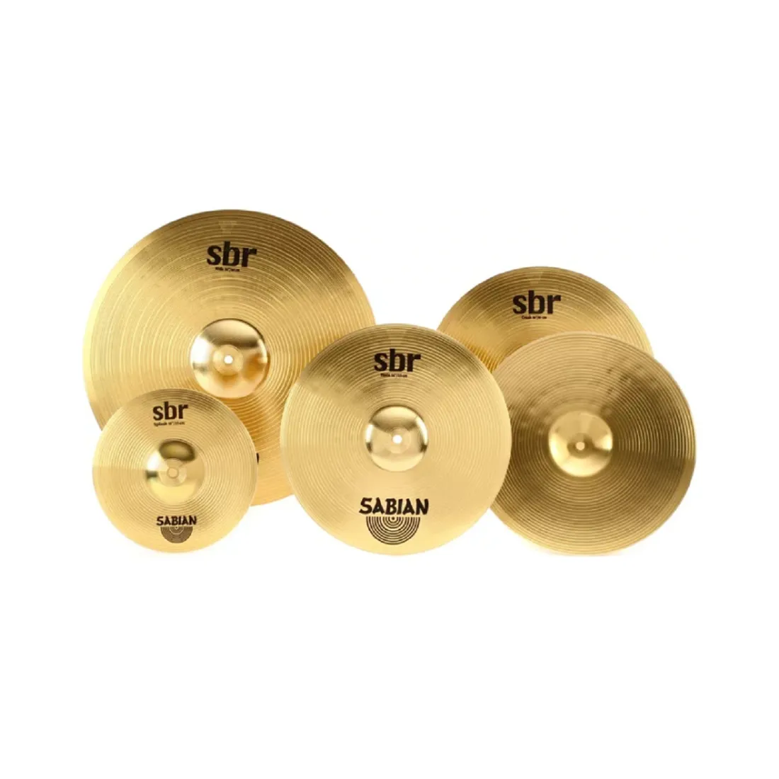 Sabian SBR5003G Performance Cymbal Box Set 14in HiHats  16in Crash  20in Ride with 10in Free Splash