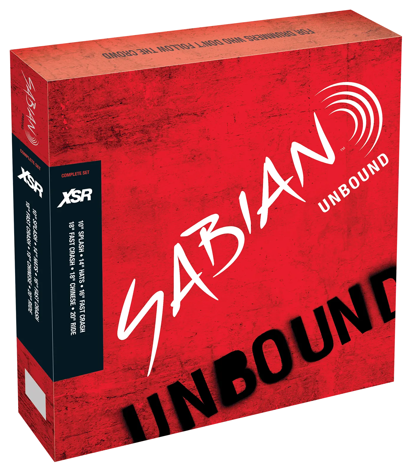 SABIAN XSR5006B XSR Complete Set 6-Pack Cymbal Package Made In Canada
