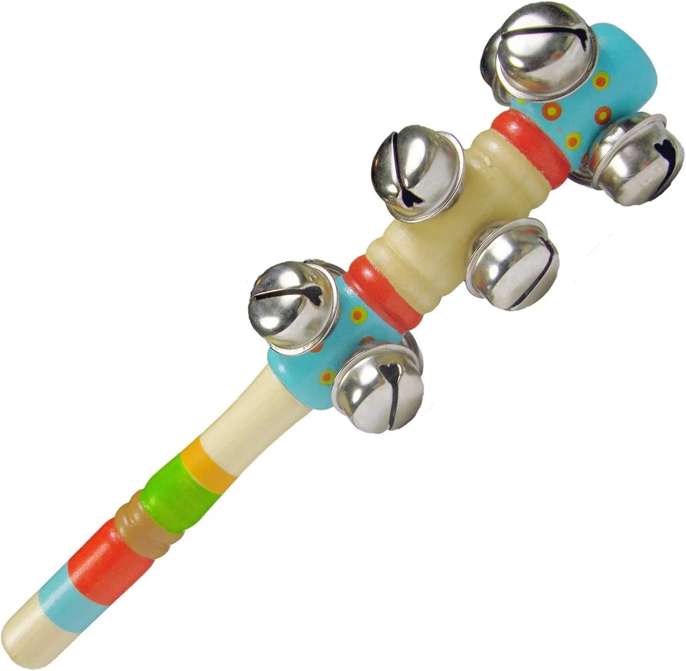 Sassafras Diddy-Doo-Dah Bright Stripes Jingle Bells Music Set