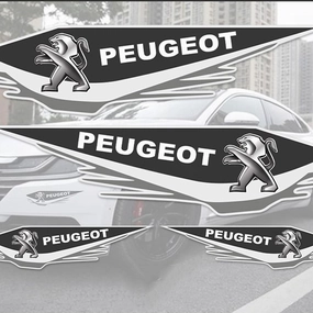 Scratch Cover Decal for Peugeot 206 (Facelift 2003) 2003 2004 2005 06 07 08 09, Car Body Repair Sticker Overlay Auto Scratch Concealment Patch Car Accessory