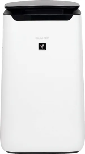 SHARP Smart Air Purifier Compatible w/ Alexa. Plasmacluster Ion Technology and Triple Filtration, including True HEPA Filter. Covers up to 2,430 sq ft for XL Rooms, for Dust, Smoke & Pollen. FXJ80UW