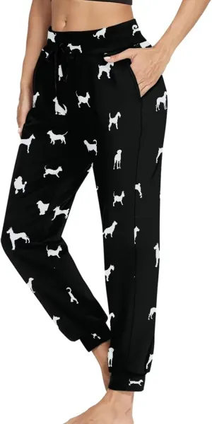Showudesigns Women Sweatpants S-2XL Running Clothing with Pockets