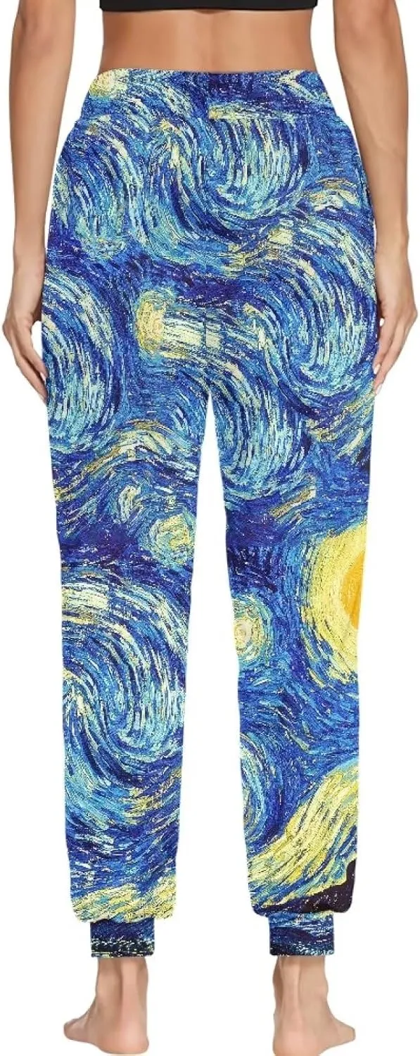 Showudesigns Women Sweatpants S-2XL Running Clothing with Pockets