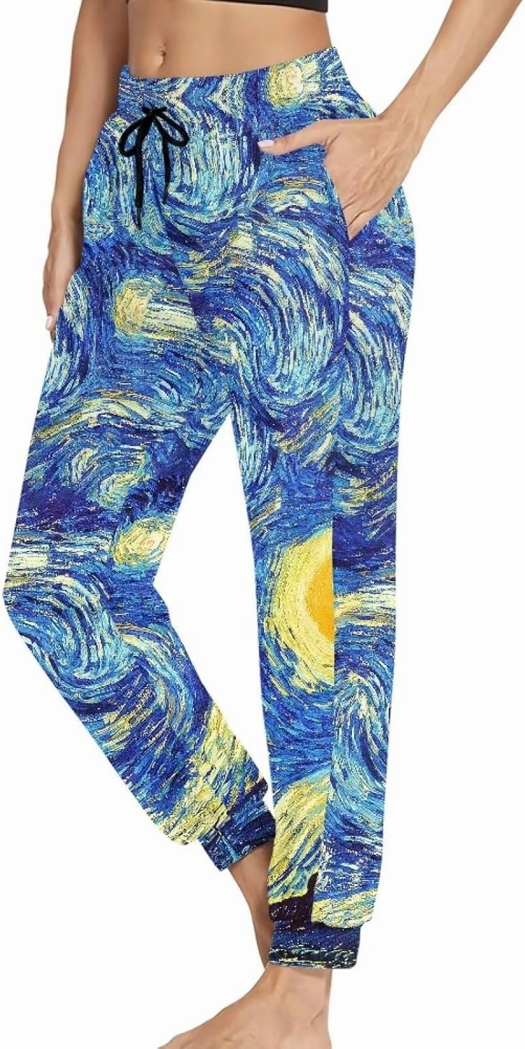Showudesigns Women Sweatpants S-2XL Running Clothing with Pockets