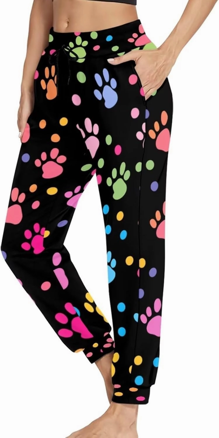 Showudesigns Women Sweatpants S-2XL Running Clothing with Pockets
