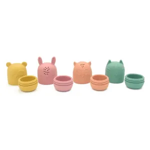 Silicone Animals Bath Toys - Bright