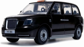 Skill 1 Model Kit London Taxi LEVC TX Black Snap Together Painted Plastic Model Car Kit by Airfix Quickbuild J6051