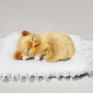 Sleeping Siamese cat Plush
