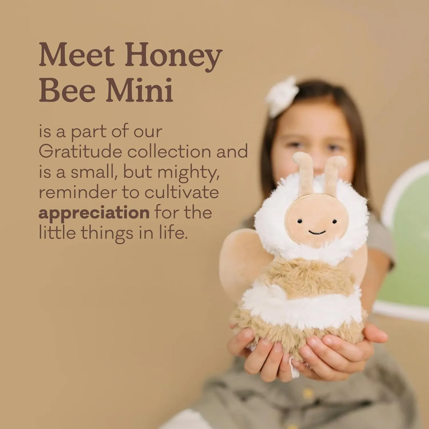 Slumberkins Honey Bear Board Book & Bee Mini | Teach Kids Gratitude & Support Emotional Intelligence for Ages 0  (Bee)