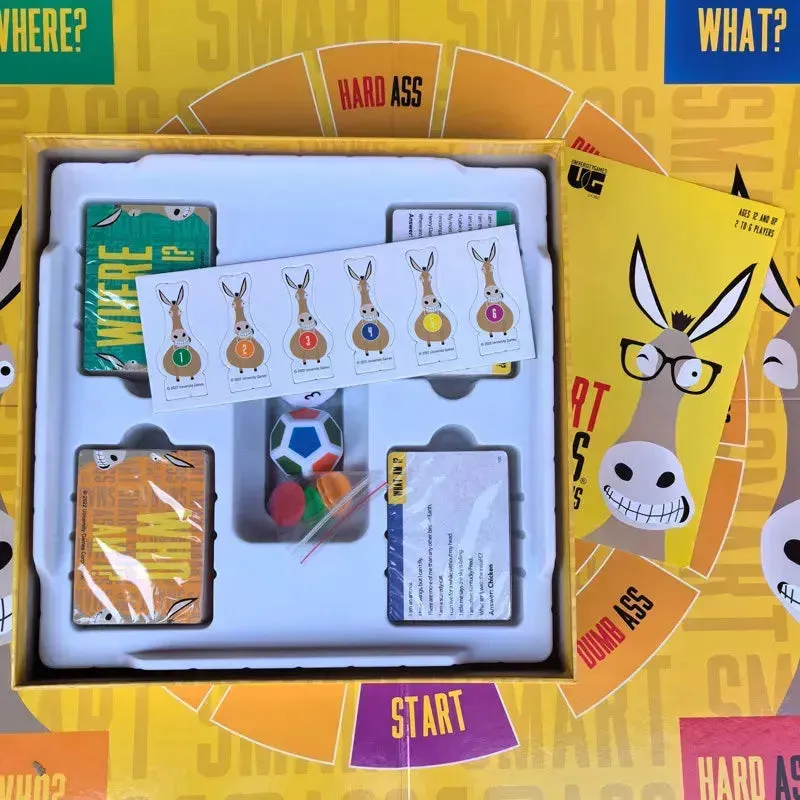 Smart Ass Trivia Board Game