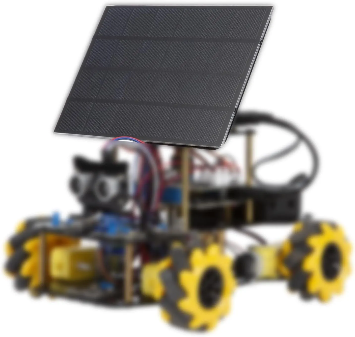 Smart Car kit Functions STEM Coding for Ages 16  Solar Energy Expansion Pack(Without Car)-QD008