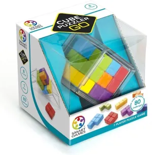 Smart Games - Cube Puzzler Go, Puzzle Game with 80 Challenges, 8  Years