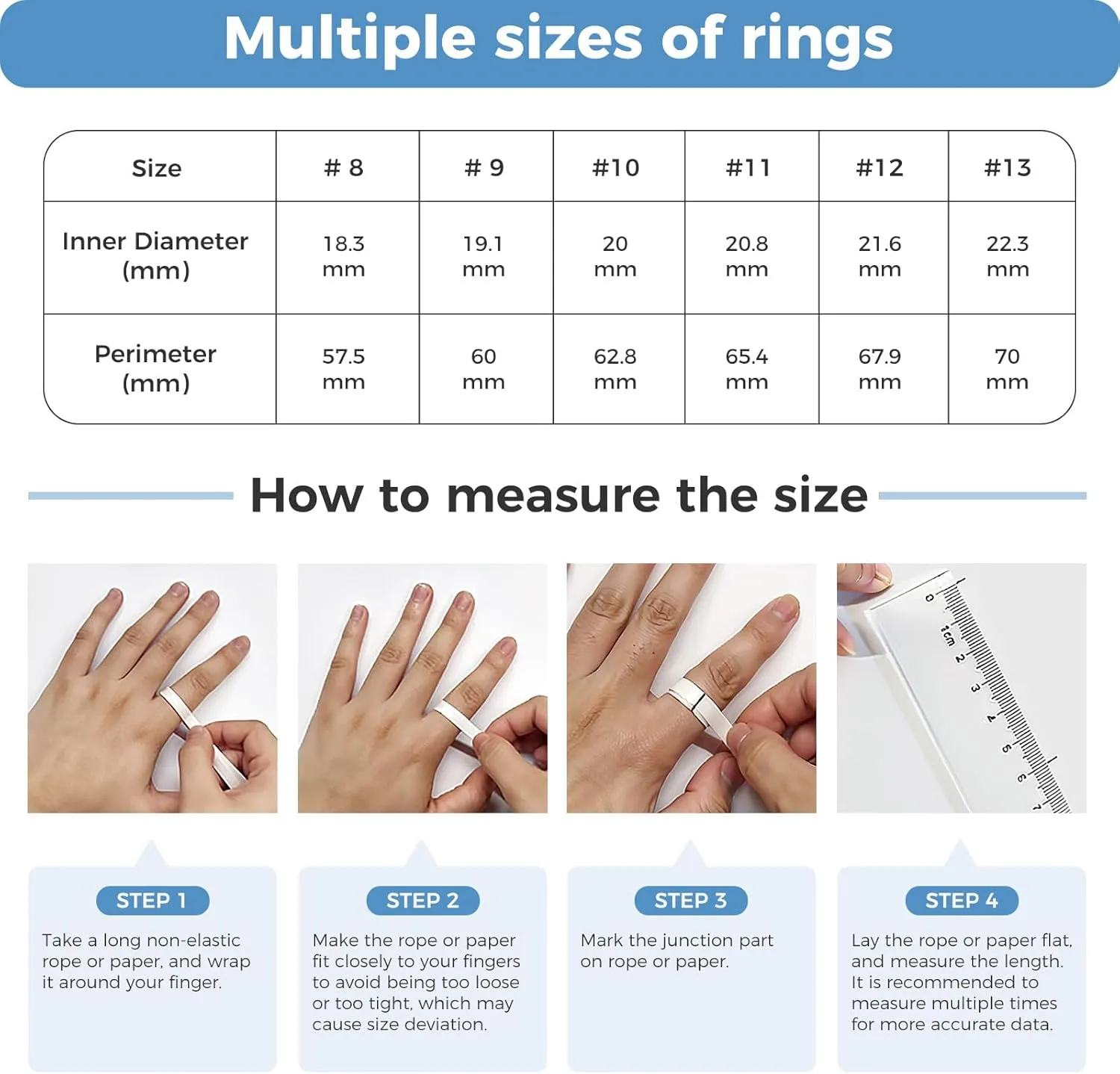 Smart Ring Fitness Tracker for Men Women - Ring with Touchscreen Display for Activity, Sleep & Heart Rate Tracking, Step Counter, Remote Phone Control, IP68 Water Resistant, 7-Day Battery Gold #10