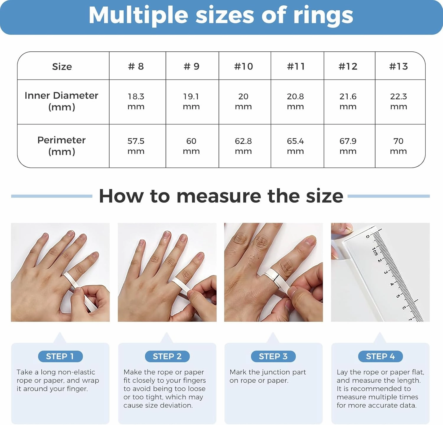 Smart Ring Fitness Tracker for Men Women - Ring with Touchscreen Display for Activity, Sleep & Heart Rate Tracking, Step Counter, Remote Phone Control, IP68 Water Resistant, 7-Day Battery Gold #12