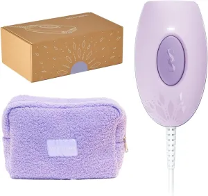 Smoothskin Pure Mini Lite Lilac & Teddy Pouch: IPL Laser Hair Removal Device, Long-Lasting Body, Bikini, Facial Hair Removal, Alternative to Laser & Bikini Shaver