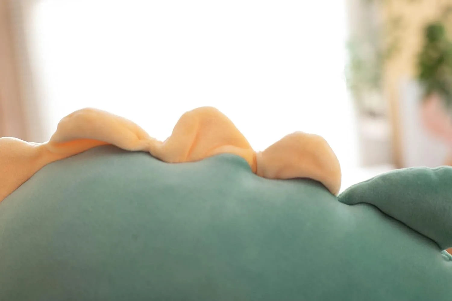 Soft Dinosaur Plush Hugging Pillow Cute Green Dinosaur Stuffed Animal Plushies Toy Dinosaur Unicorn Kids Stuffed Animals Plush Toys for Birthday, Valentine, Christmas 16 Inch