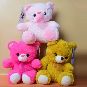 Soft Fluffy Cute Teddy Bear With Bow Tie, Soft Toy for Your Loved Ones. (Price for 1 piece)