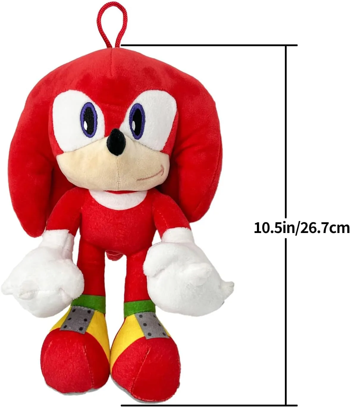 Sonic Plush Doll,The Hedgehog 2 The Movie Knuckles Toy, Shadow Stuffed Animals Plush Pillow, Gift for Kids (2Pcs StyleA)