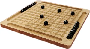 SOTAVENTO Wooden Magnetic Chess Game- Magnet Game for Children Ages 9 and Up- Didactic Games to Develop The Mind- Multiplayer Magnet Board Game to Play as a Family, Pine Tree, JJ-JM-WD-001