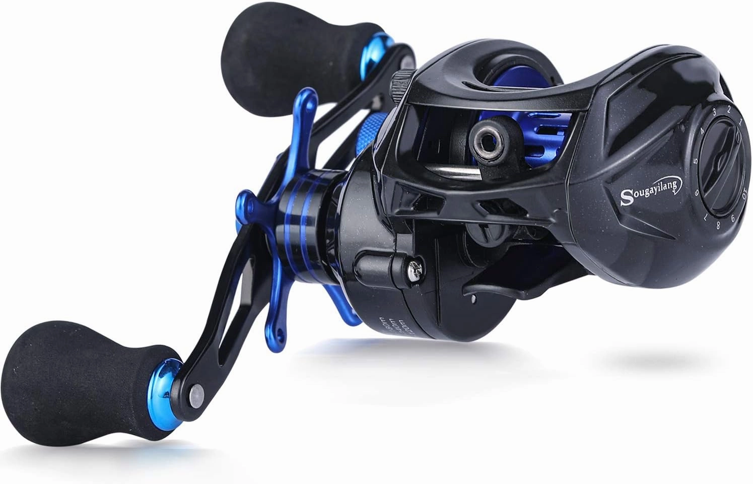 Sougayilang Baitcasting Reel, 7.0:1 Gear Ratio Super Smooth Power, 9   1 Shielded Ball Bearings Anti-Corrosion Baitcaster Reel Fishing Reel