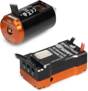 Spektrum Firma 8A Sensored Brushless ESC/Motor Combo 1/24 Rock Crawlers SPMXSEMC18 Car Speed Controls & Accessories