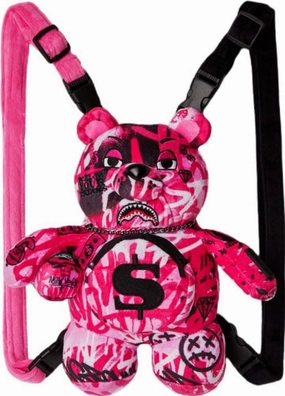 Sprayground - Fly Private Mini Bear Cub Backpack, Color As Shown, Size: O/S