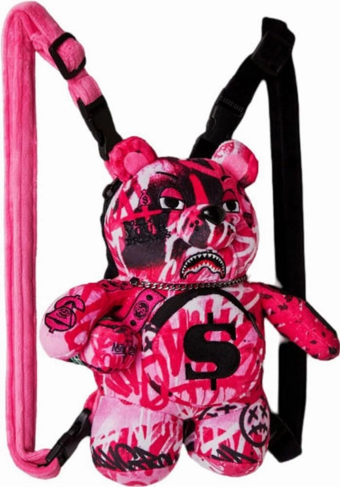 Sprayground - Fly Private Mini Bear Cub Backpack, Color As Shown, Size: O/S