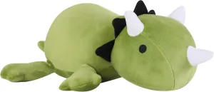 SQEQE Weighted Dinosaur Plush, Weighted Dinosaur Stuffed Animal, Weighted Dinosaur Plushies Weighted Dino Pillow Toy Gift for Kids Adults 9.8 Inch, 0.8 Lbs