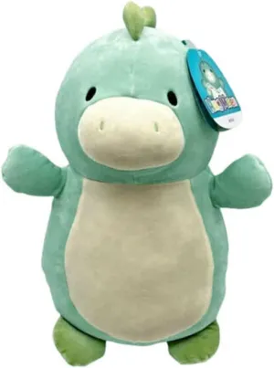 Squishmallow Official Kellytoy Hug Mees Squishy Soft Plush Animal Pets (Arlie The Dinosaur, 18 Inch)