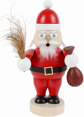 Steinbach Mini Wooden Smoker Santa Claus Nutcracker, 7.1 inch