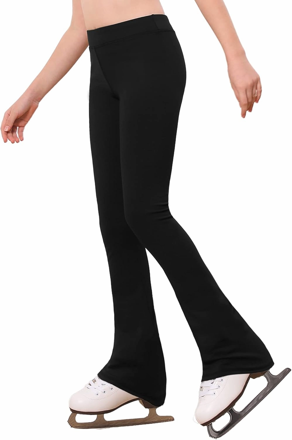 Stelle Girl's Figure Skating Pants Ice Skating Leggings Polar Fleece Warm Practice Training Wear