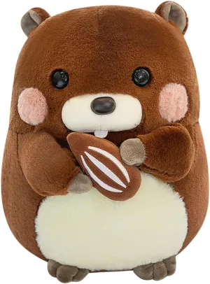 Stuffed Plush Toy, Cartoon Groundhog Plush Doll Toys Plushie for Toddlers Boys Girls Birthday Party Favors Gifts