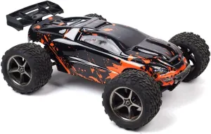 SummitLink Compatible Custom Body Muddy Orange Over Black Replacement for 1/16 Scale RC Car or Truck (Truck not Included) ERMN-BR-03