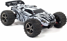 SummitLink Compatible Custom Body Zebra Style Replacement for 1/16 Scale RC Car or Truck (Truck not Included) ERMN-Z-03