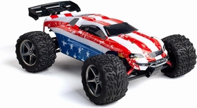 SummitLink Custom Body Flag Strip Style Compatible for e-Revo Mini 1/16 Scale RC Car or Truck (Truck not Included) ERMN-F-01
