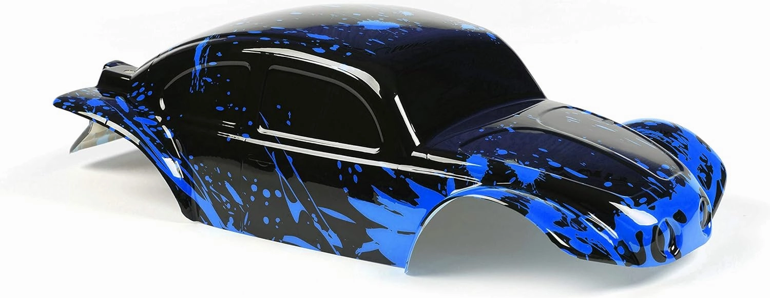 SummitLink Custom Body Muddy Blue Over Black Compatible for 1/10 Slash 4x4 VXL 2WD Slayer RC Car or Truck (Truck not Included) SSB-BB-01